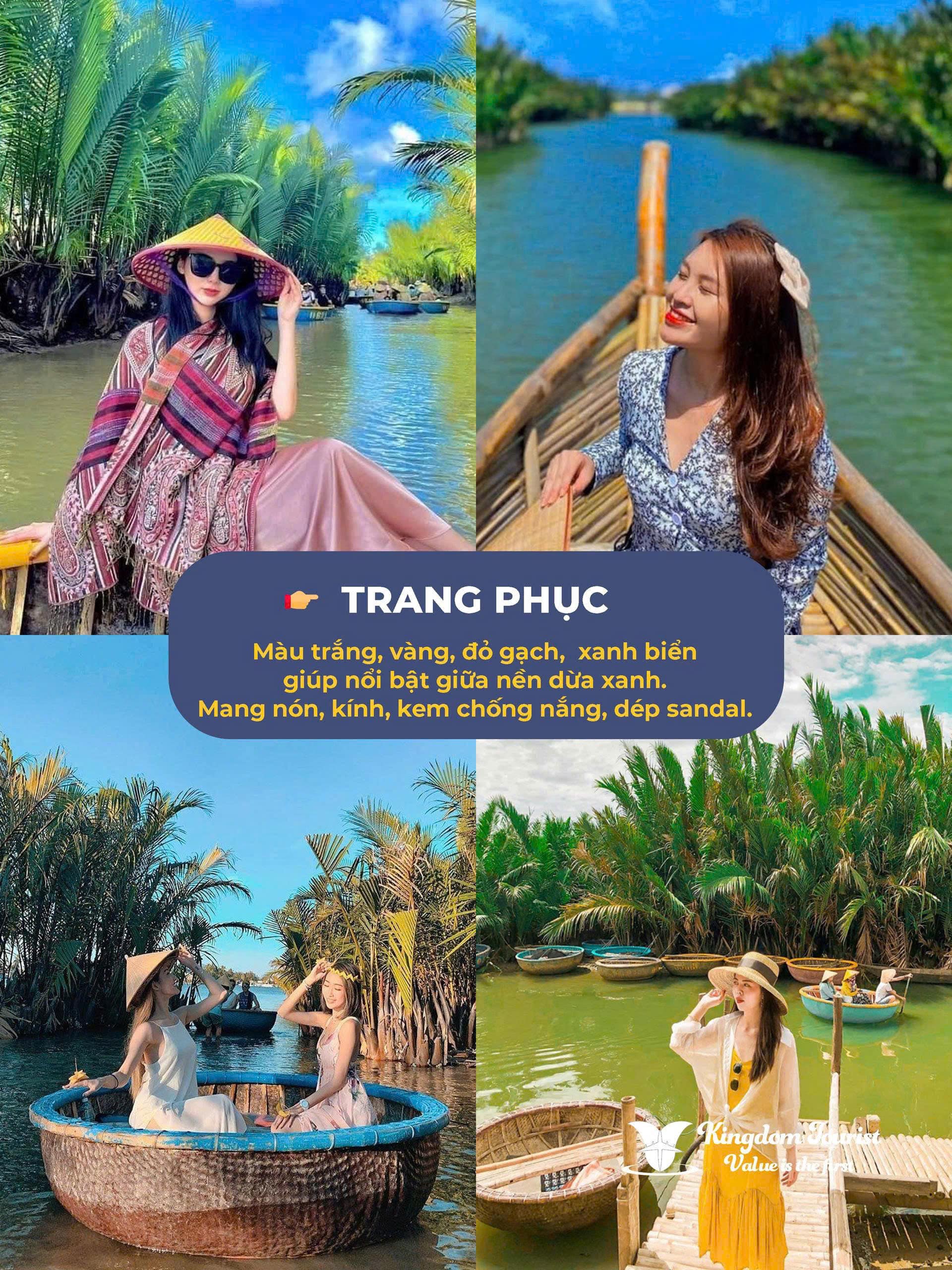 Hội An - Kinh Nghiệm Du Lịch Rừng Dừa Bảy Mẫu Cùng Kingdom Tourist