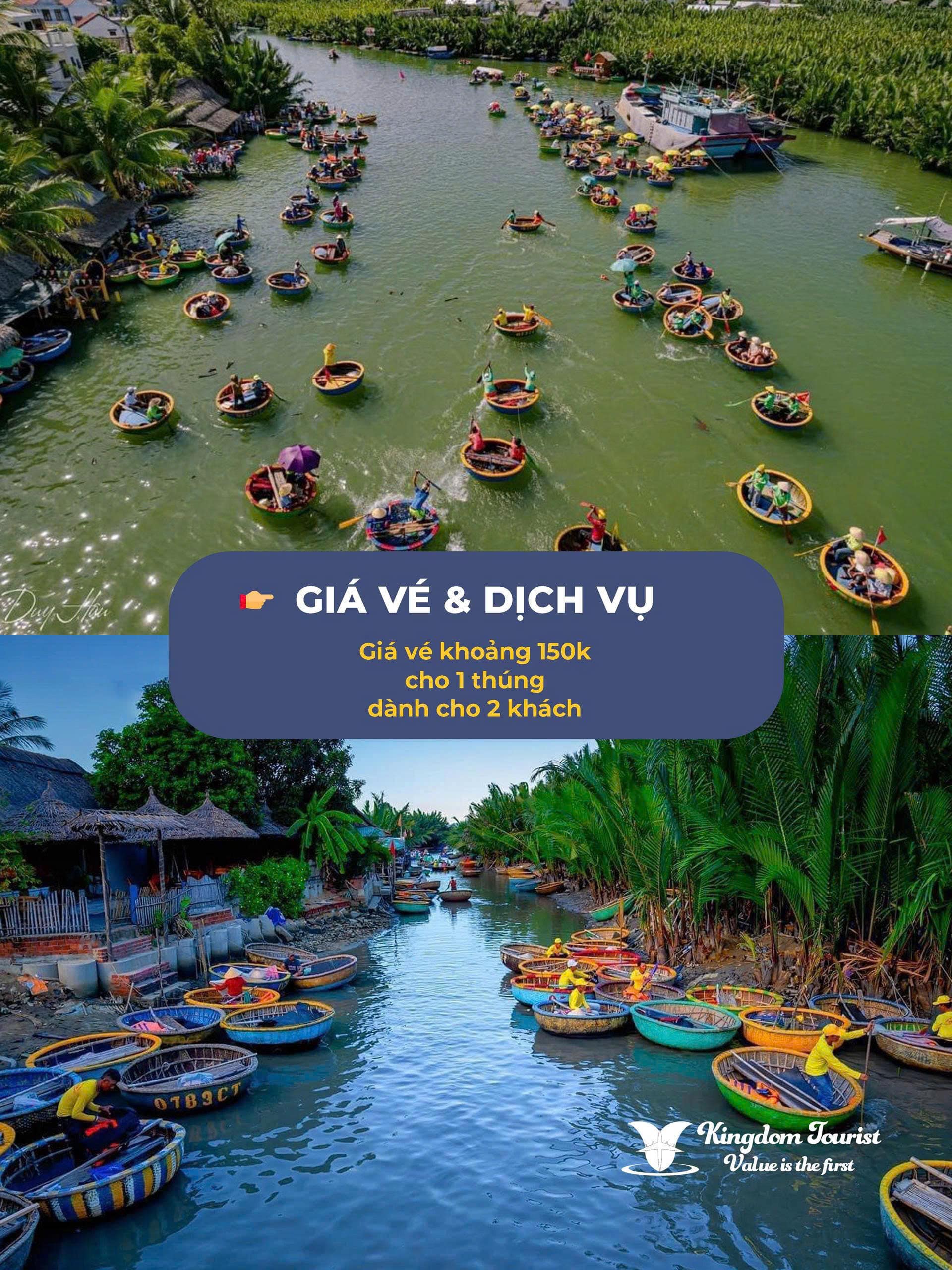 Hội An - Kinh Nghiệm Du Lịch Rừng Dừa Bảy Mẫu Cùng Kingdom Tourist