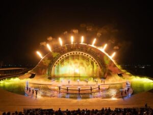 Combo Sun Paradise (Cáp treo khứ hồi + Show Kiss Of The Sea + Dinner Show)