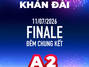 Vé Pháo Hoa DIFF Đêm Chung Kết 11/07/2026 | Khán Đài A2