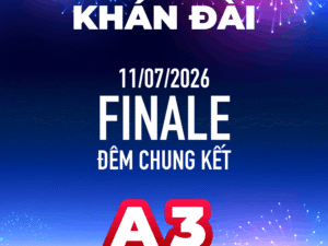 Combo Vé Pháo Hoa DIFF Đêm Chung Kết 11/07/2026 + Cáp Treo + Buffet Bà Nà Hills | Khán Đài A3