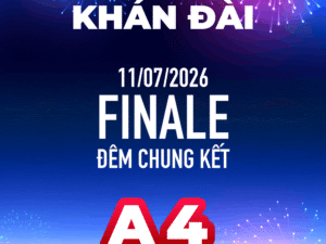 Vé Pháo Hoa DIFF Đêm Chung Kết 11/07/2026 | Khán Đài A4