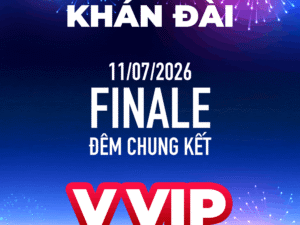Vé Pháo Hoa DIFF Đêm Chung Kết 11/07/2026 | Khán Đài V VIP